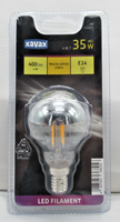 Xavax Led Filament Tropfen E14 4W=35W 400Lm Warmweiß 2700K 368256