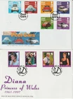 ISLE OF MAN - PEEL CARS / PRINCESS DI - 1998/2006 FIRST DAY COVERS