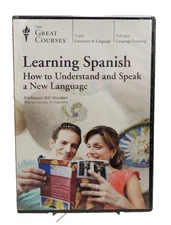 Great Courses: Learning Spanish Understand & Speak a New Language 6 DVDs  SEALED