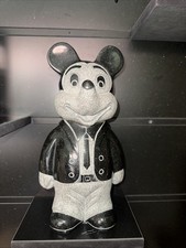 Micky Maus Figur Stein Granit Garten Dekoration Naturstein