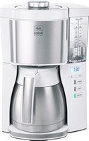 Melitta Filterkaffeemaschine Look Therm Timer 1025-17 Warmhaltefunktion Weiß