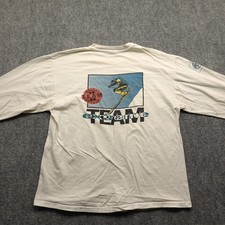 Vintage Hanes Indigo2 Team Extreme Silicon Graphics SGI Long Sleeve T-Shirt 90s