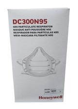 N 95 Mask 20 Count Honeywell DC300N95 Disposable N95 Respirators, NIOSH-Approved