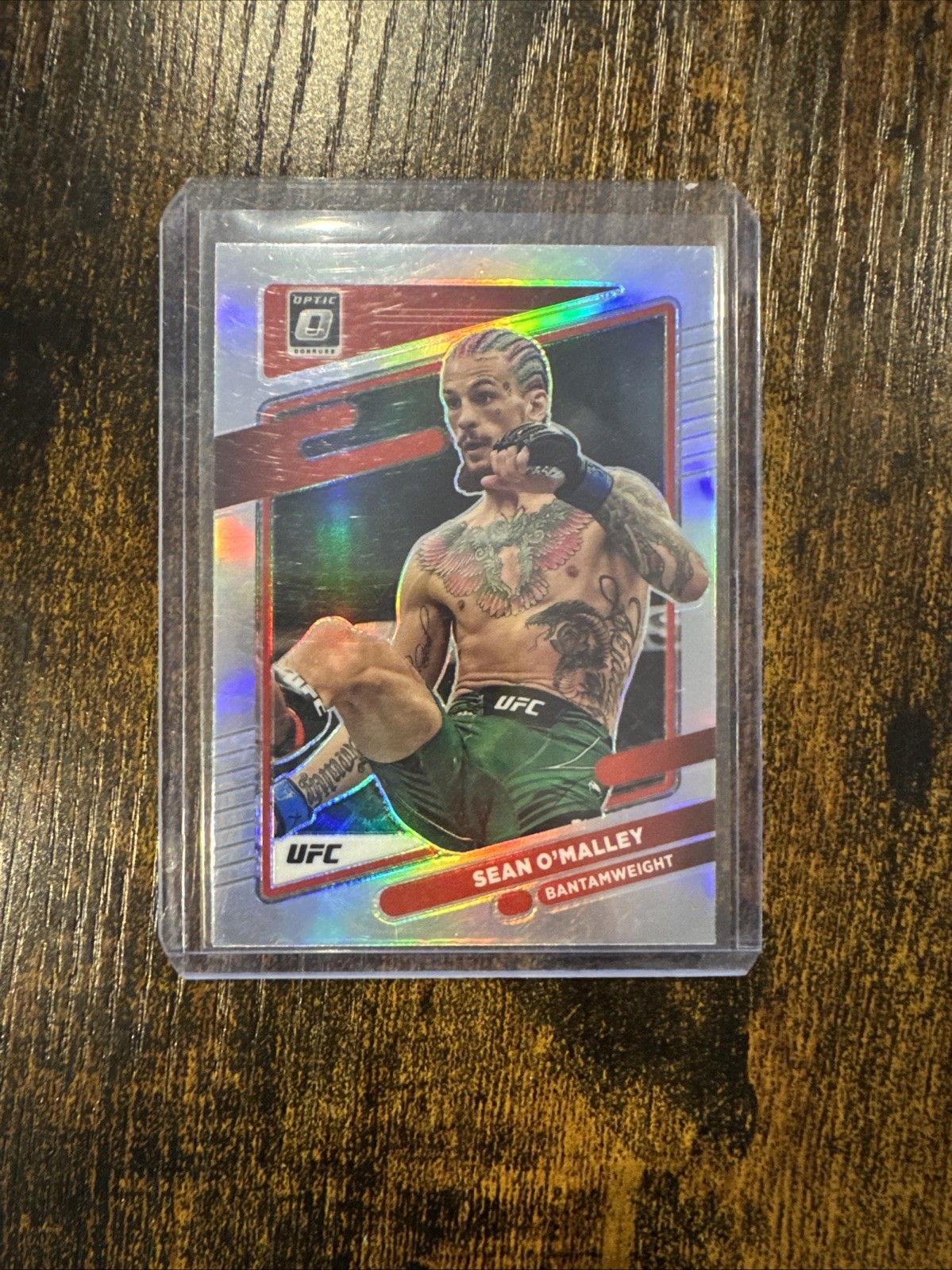 UFC 2022 "SEAN O'MALLEY" #9 SILVER Prizm Panini Donruss Optic