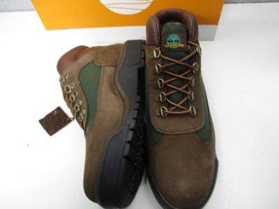 Timberland Field Boot Mid Beef and Broccoli Mens Sz 9.5 Waterproof