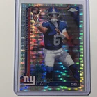 2025 Topps Chrome Jaxson Dart Rookie Card #306 New York Giants Pulsar Refractor