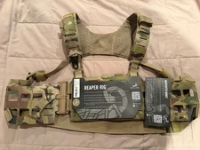 AGILITE REAPER™ RIG- Placard and MOLLE compatible Chest Rig in MULTICAM