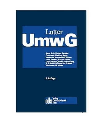 Umwandlungsgesetz: Bd. 1. §§ 1-151 / Bd. 2. §§ 152-325: Bd. 1. §§ 1-151 / 