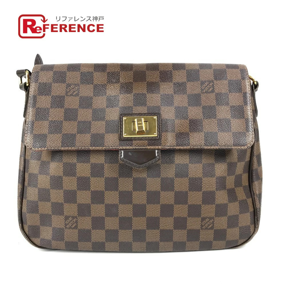 Louis Vuitton Damier Buzas Roseberry Crossbody Bag in Canvas with Flap