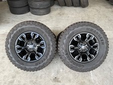 4 Chevy Silverado Zr2 2026 Factory 18 Black Wheels Tires Tahoe Suburban 427f