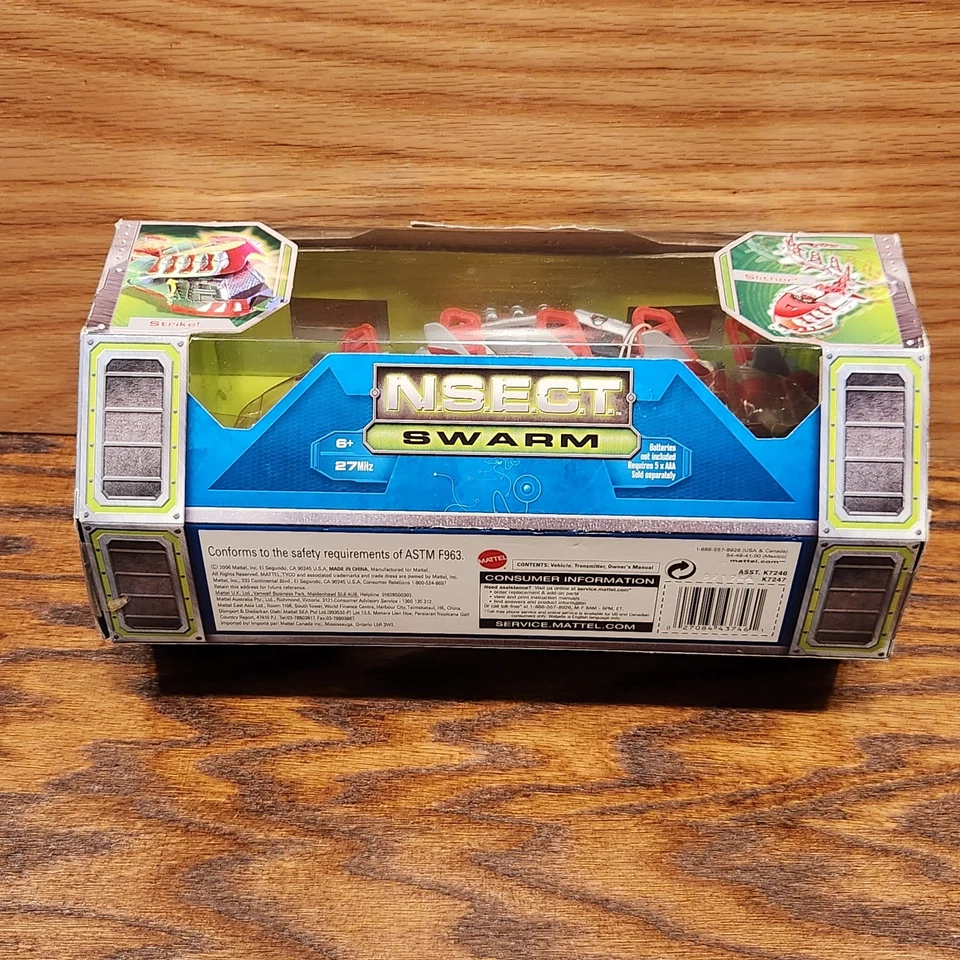 READ! NEW Mattel Tyco RC Nano Stryker NSECT Swarm 2006 N.S.E.C.T. Insect SEALED! - Image 3 of 4