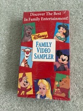 Disney Family Video Sampler (VHS, 1995)