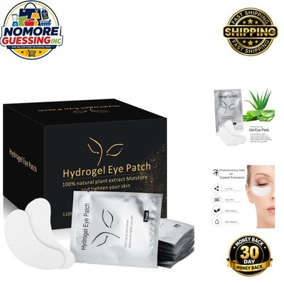 Ultimate 100 Pairs Hydrogel Gel Eye Patches for Eyelash Tinting & Extensions