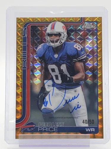 2025 Topps Chrome Peerless Price Base (RAW)