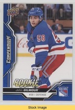 2018-19 Upper Deck Compendium Rookies Blue John Gilmour #433 READ 6wb