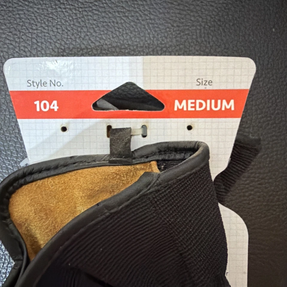 Kinco 104M Lined Premium Hybrid Leather Work Gloves medium - Image 2 of 4