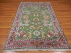 Turkish Oushak Rug, Modern Multicolored Handmade Bohemian Rug 4.1x6 Ft — photo 1