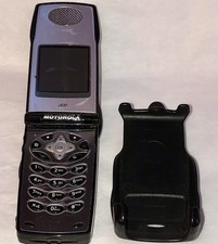 Motorola I850 Nextel Flip With Belt Clip No Charger Sold As Is