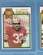 O.J. Simpson 1979 Topps #170 FOOTBALL Card HOF