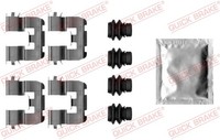 Quick Brake ZubehöRsatz Scheibenbremsbelag 109-0039 FüR Fiat Tipo Alfa 357HXN1A