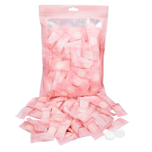 MAYOUTH 100PCS Compressed Portable Disposable Mini Cotton Towels Coin Tissue ...