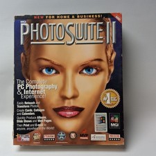MGI PHOTO SUITE II CD-Rom PC Photo Software Win NT4.0/Win 98 Photography