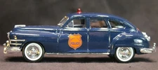 1946 Chrysler Windsor Lionelville Police 1:43 Car Diecast Solido Lionel Trains