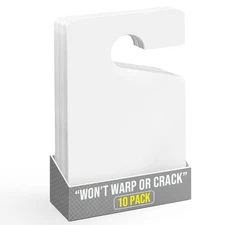 Thick Parking Pass Hangtags for Rear View Mirror - Permanent or Temporary Tags