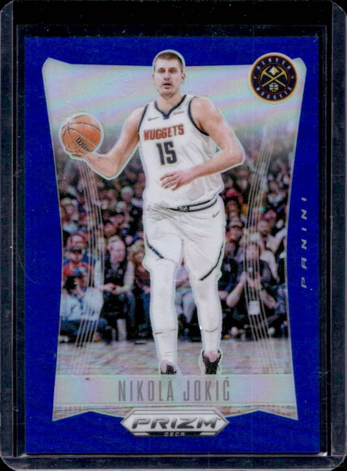 2023-24 Prizm Deca Nikola Jokic Blue #116/149 Nuggets