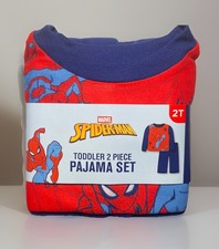 MARVEL Spider-Man 2 Pc Toddler Pajama Set Sz 2T New