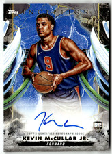 2025 Topps Inception NBA No. RA-KM Kevin McCullar Jr. Rookie Auto Blue 22/25