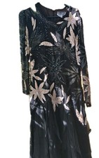 Sho Max Silk Flapper Dress
