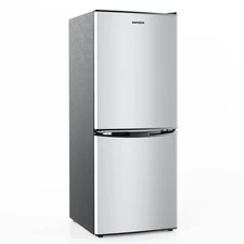 BANGSON Small Refrigerator with Freezer, 4.0 Cu.Ft, Fridge , 2 Door, Bottom ,