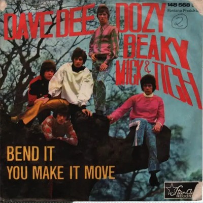 Dave Dee, Dozy, Beaky, Mick & Tich Bend It Vinyl Single 7inch NEAR MINT