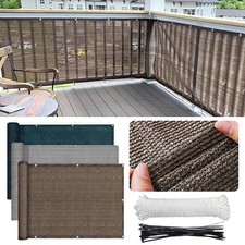 Balcony Privacy Screen Fence, Heavy Duty Wind Block Screen for Porch,Patio,Deck