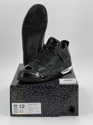 Nike Air Jordan 4 Retro 11LAB4 Black Patent US 12 / EUR 46 Neu & OVP 