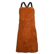 Tillman 3836 Dark Brown Cowhide Bib Apron -36″ L