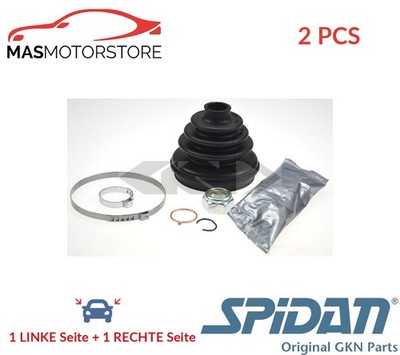 ACHSMANSCHETTE ANTRIEBSWELLE PAAR SPIDAN 23040 2PCS I NEU OE QUALITÄT