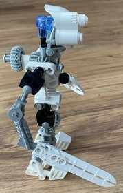 LEGO BIONICLE 8536 Kopaka Toa Mata Set with Instructions Poster Canister
