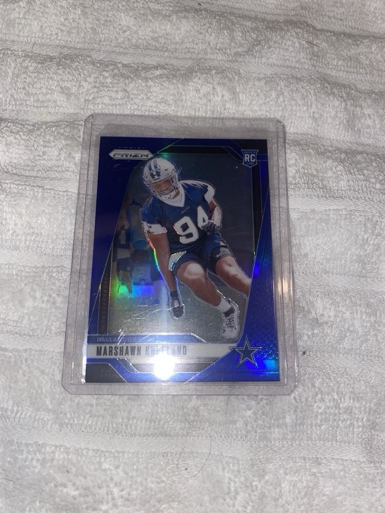 2024 Panini Prizm Marshawn Kneeland Blue Prizm SSP