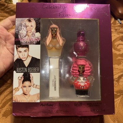 UNIQUE Celebrity Fragrance Favorites Justin Beiber, Britney Spears, Nicki Minaj
