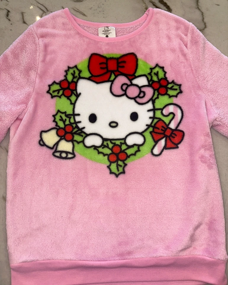 Suéter HELLO KITTY Rosa Piel Sintética Niñas XL Foto 2 de 4