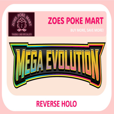 MEGA EVOLUTION - REVERSE HOLO'S - SELBER AUSSUCHEN - MULTIBUY RABATT