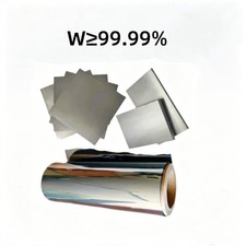 99.99 Pure Tungsten W Foil Sheet Plate for Lab Scientific Research