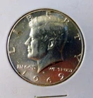 1969-D Kennedy Silver Half Dollar-Nice Solid Coin