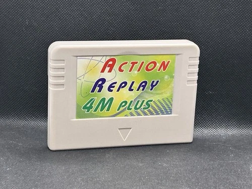 Action Replay 4M Plus Cartridge Sega Saturn Backup RAM Memory Cheat Expansion