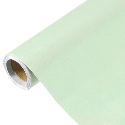 118'' x 15.7'' Light Green Wallpaper, Light Green Contact Paper Decorative
