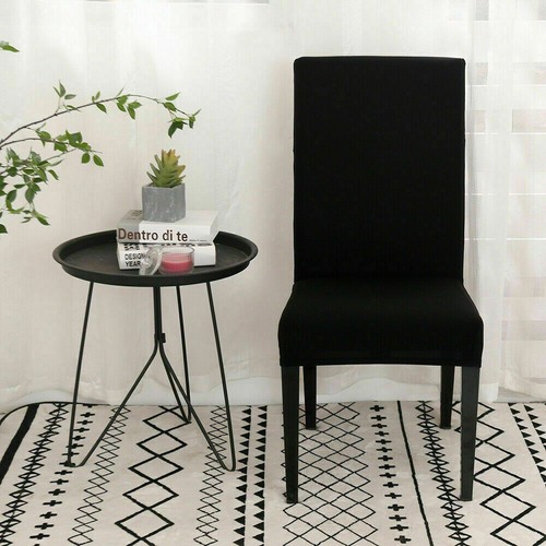 UP 10 Pcs Dining Chair Cover Stretch Removable Slipcover Washable Banquet Event - Picture 6 of 14