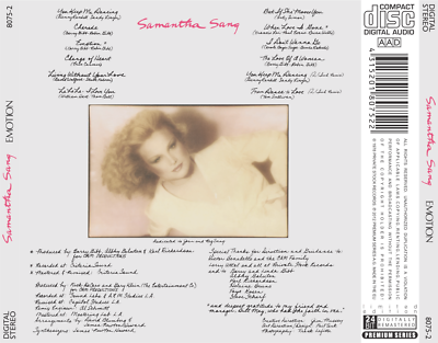 Samantha Sang - Emotion 24bit Remastered IMPORT CD Bonus