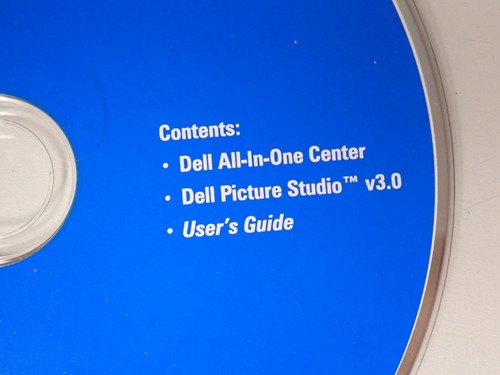 Dell Photo 944 All-In-One Inkjet Printer Software CD U9390 - Picture 4 of 4
